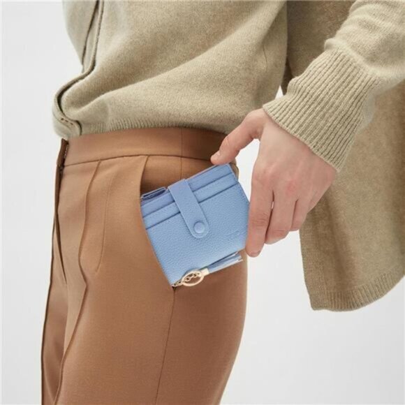 Womens Wallet Small, Card Holder Blue - Picture 7 of 7